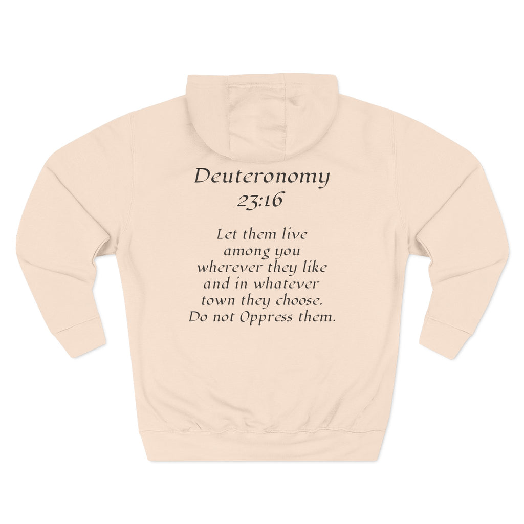 Deuteronomy 23:16 Hoodie All Colors