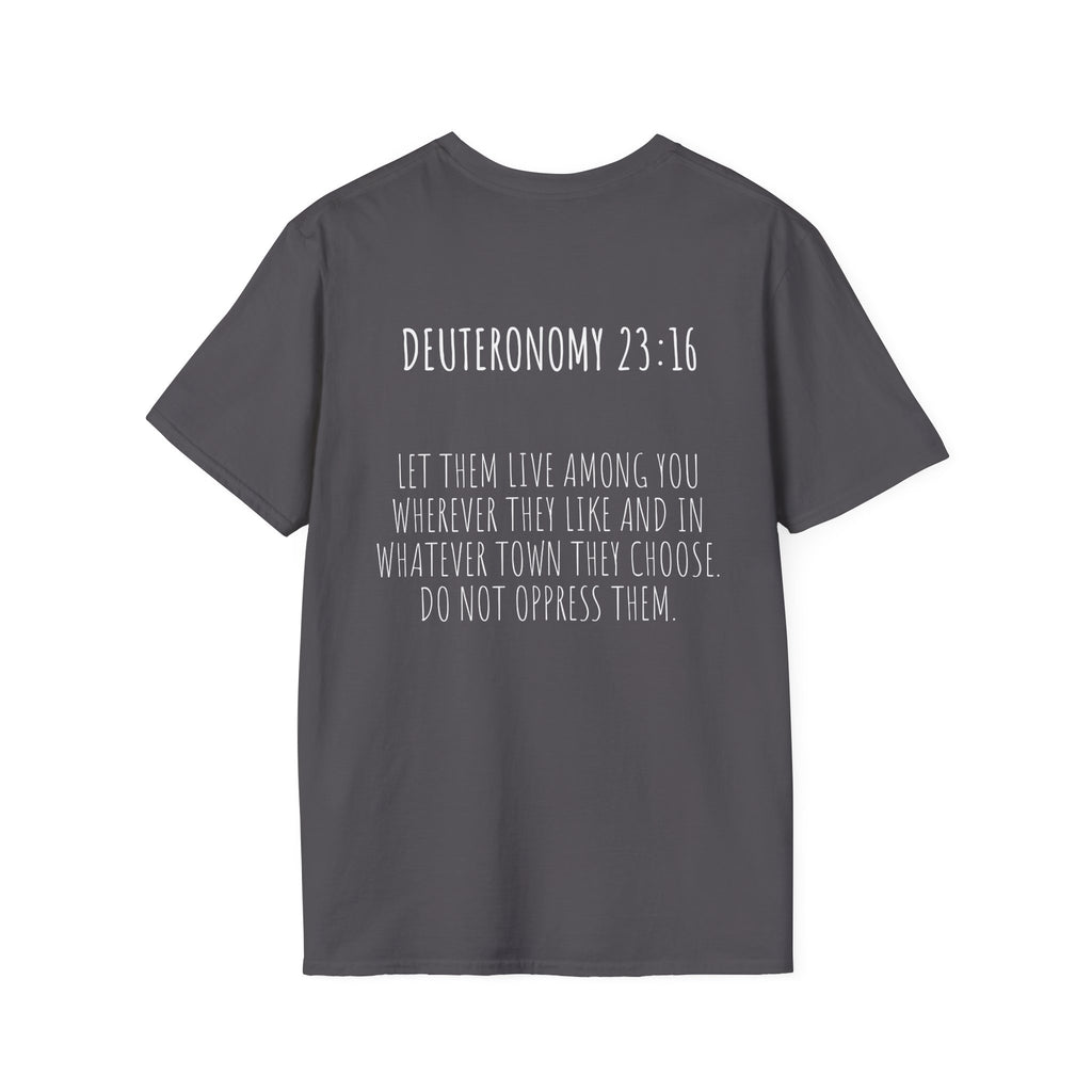 Deuteronomy 23:16 T-Shirt Bold
