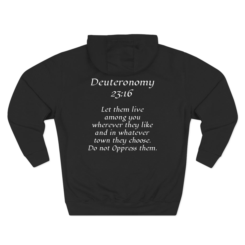 Deuteronomy 23:16 Hoodie All Colors