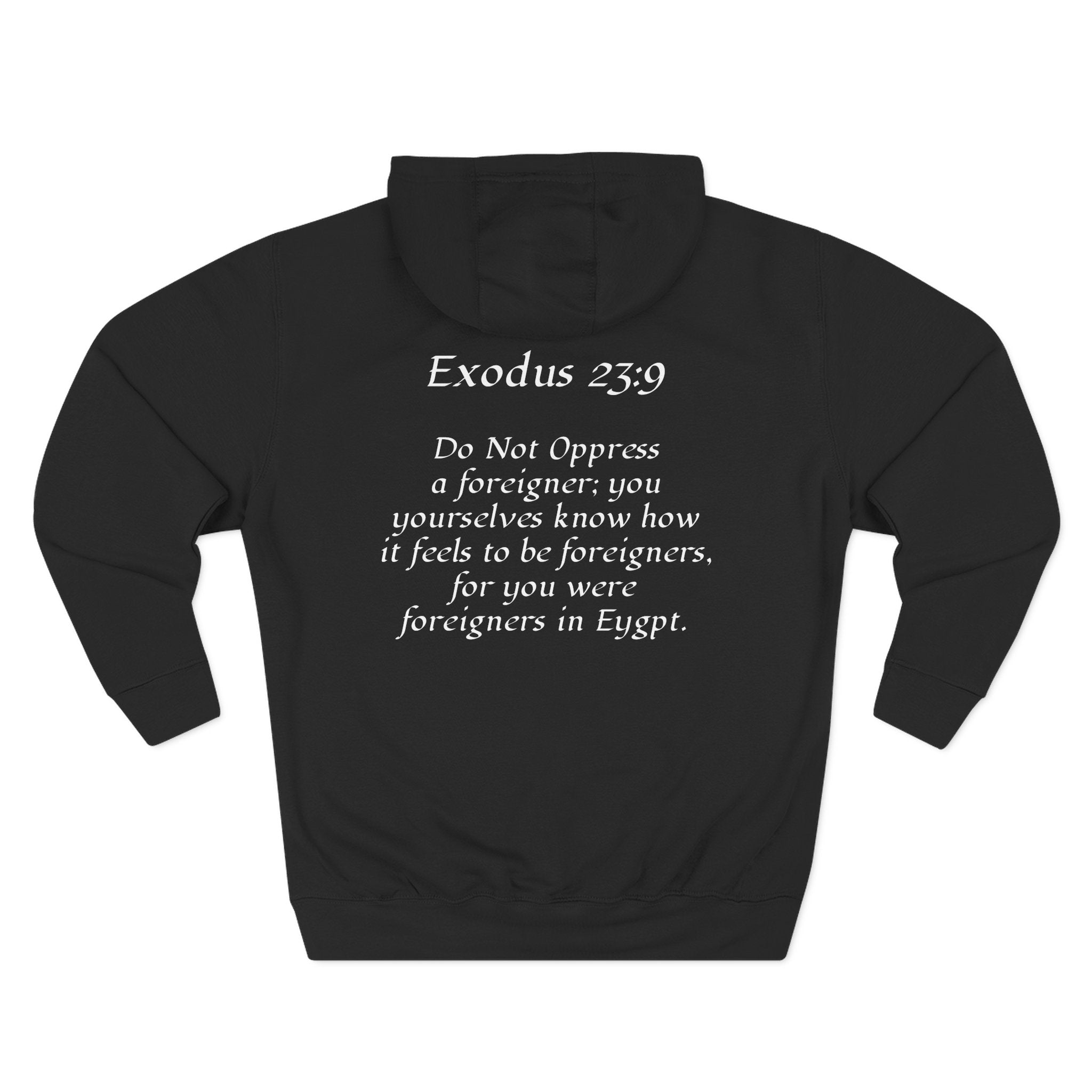 Fleece Hoodie - Exodus Hoodie Design