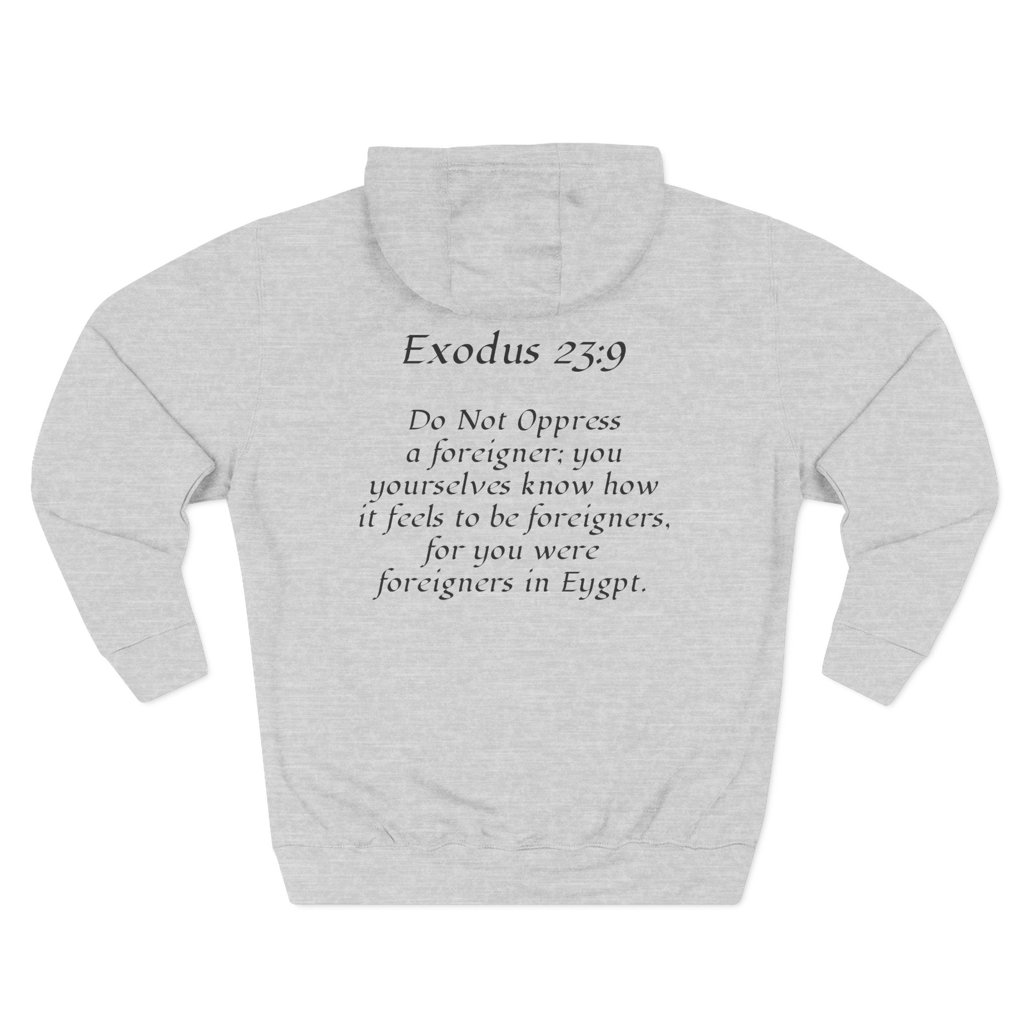 Fleece Hoodie - Exodus Hoodie Design