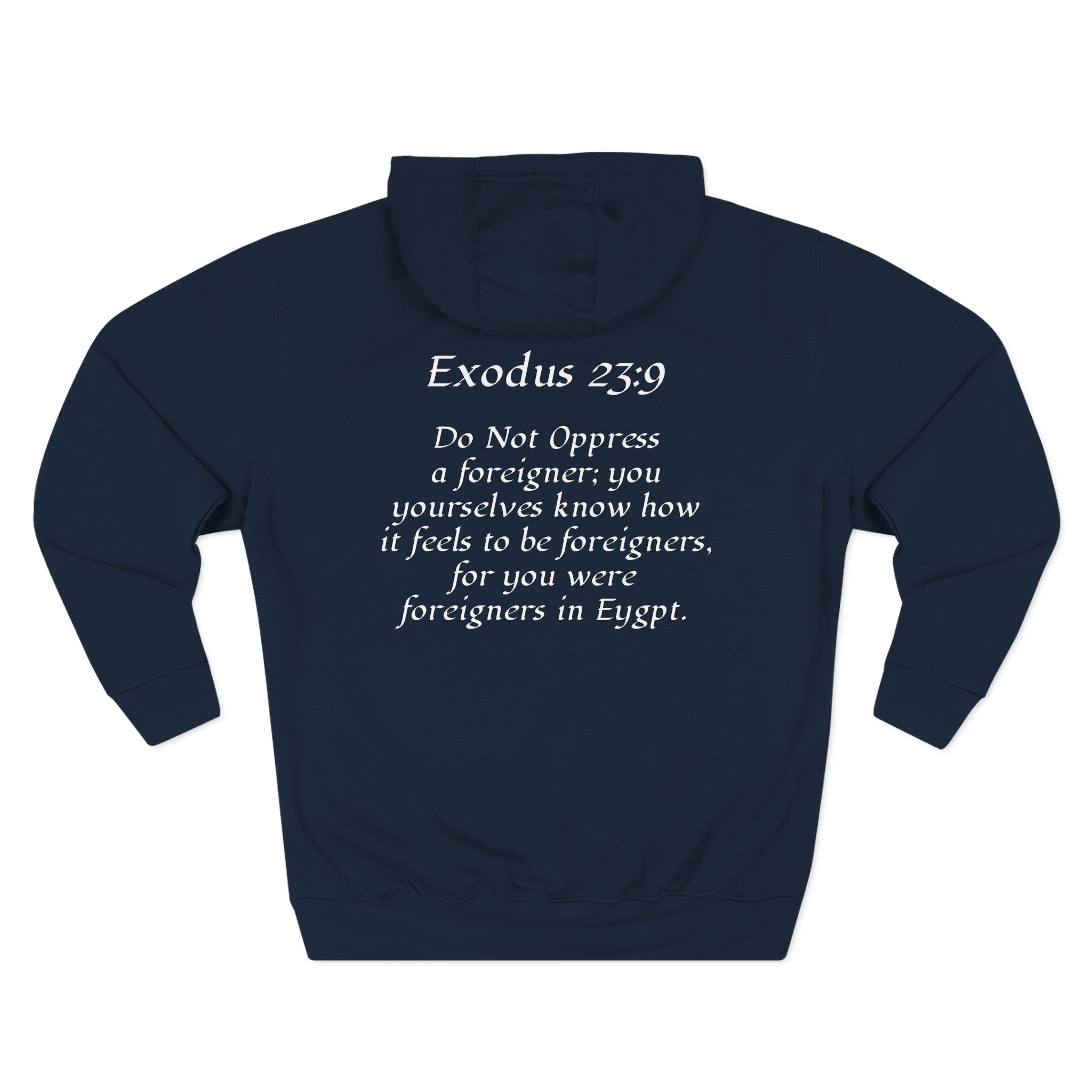 Fleece Hoodie - Exodus Hoodie Design