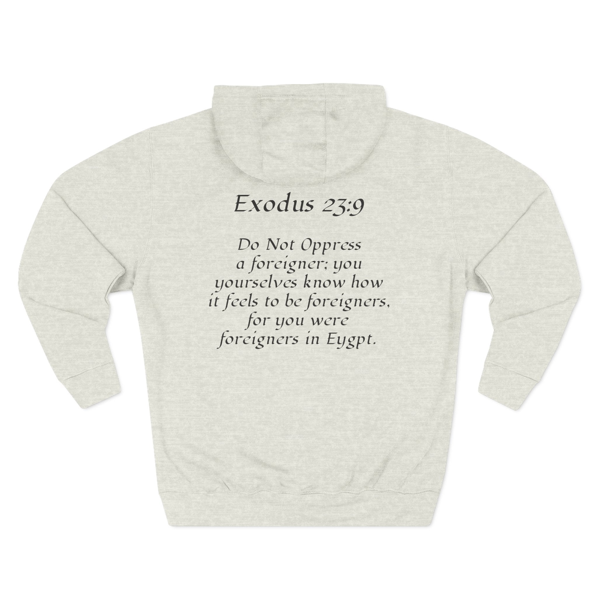 Fleece Hoodie - Exodus Hoodie Design