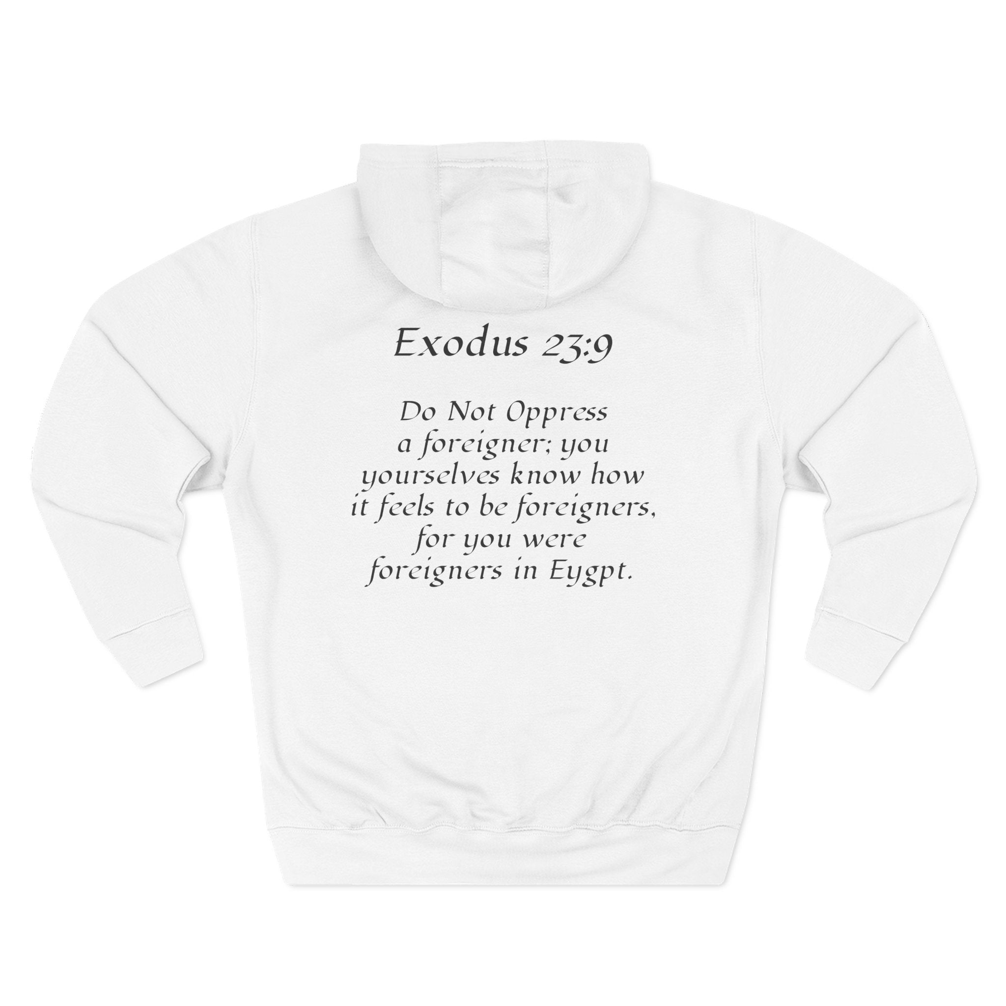 Fleece Hoodie - Exodus Hoodie Design