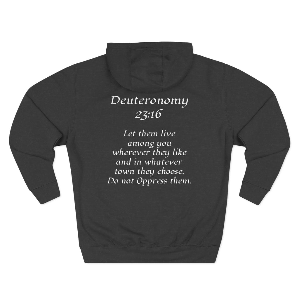 Deuteronomy 23:16 Hoodie All Colors